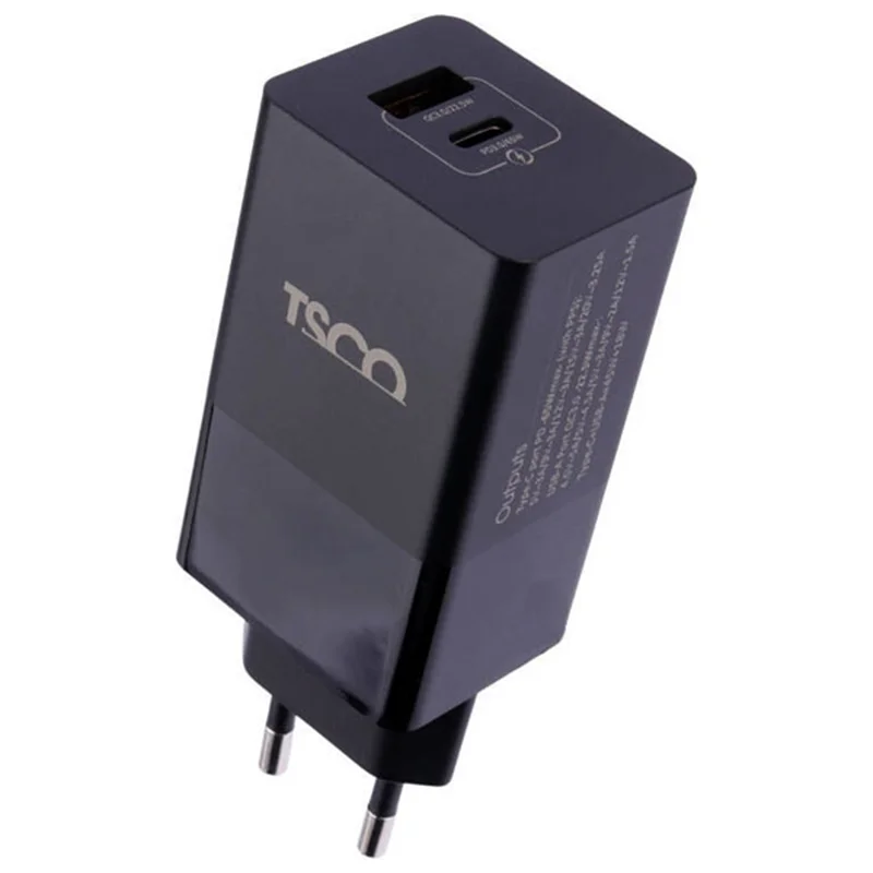 شارژر دیواری تسکو مدل TTC 67 به همراه کابل تبدیل USB-C