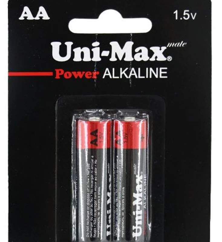 باتری قلمی آلکالاین یونی مکس Unimax