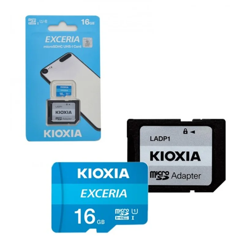رم موبایل کیوکسیا (KIOXIA) 16 گیگ مدل MicroSD U1 EXCERIA